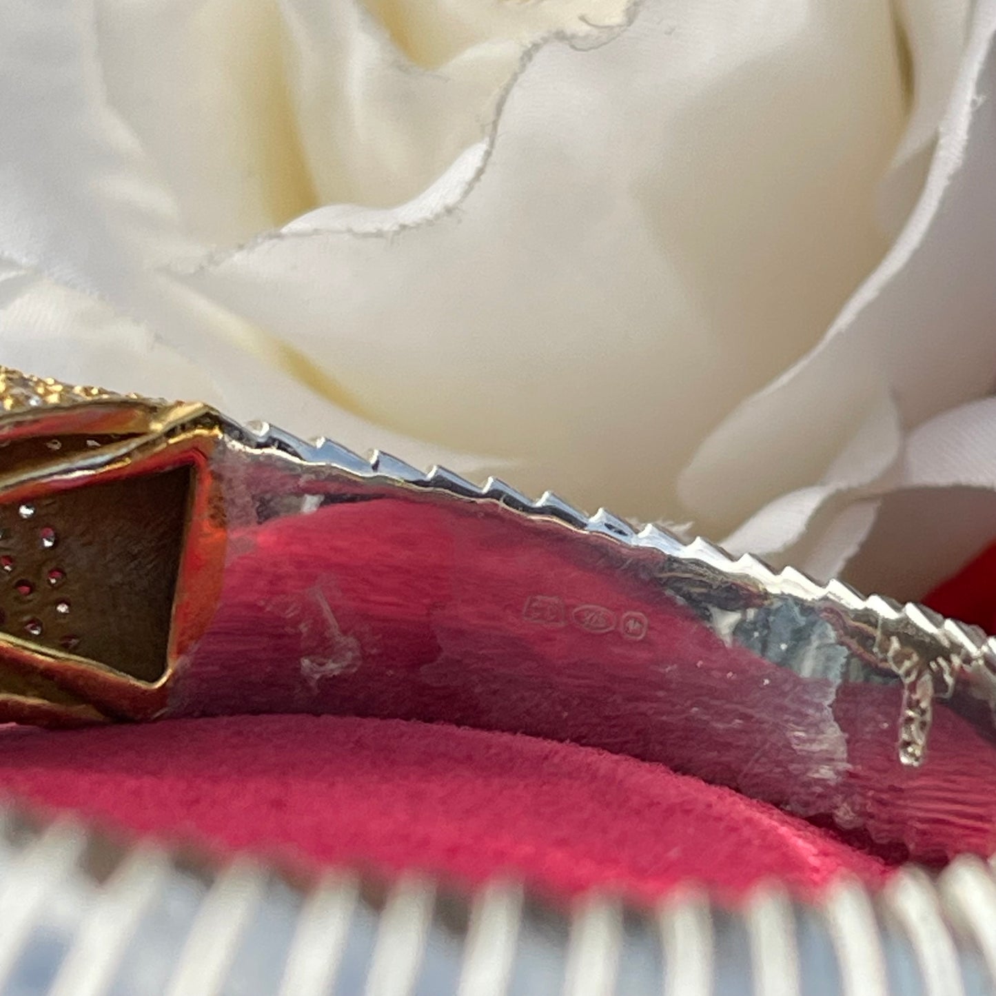 Sterling Silver Panther Gold Gilt Head Bangle Bracelet John Start Hallmarked 55g