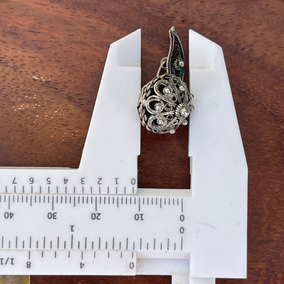 Unreleased: Antique Victorian Silver Balkan Filigree Cufflinks