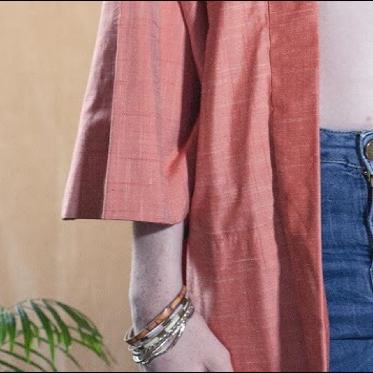 Vintage Peach Kimono Jacket