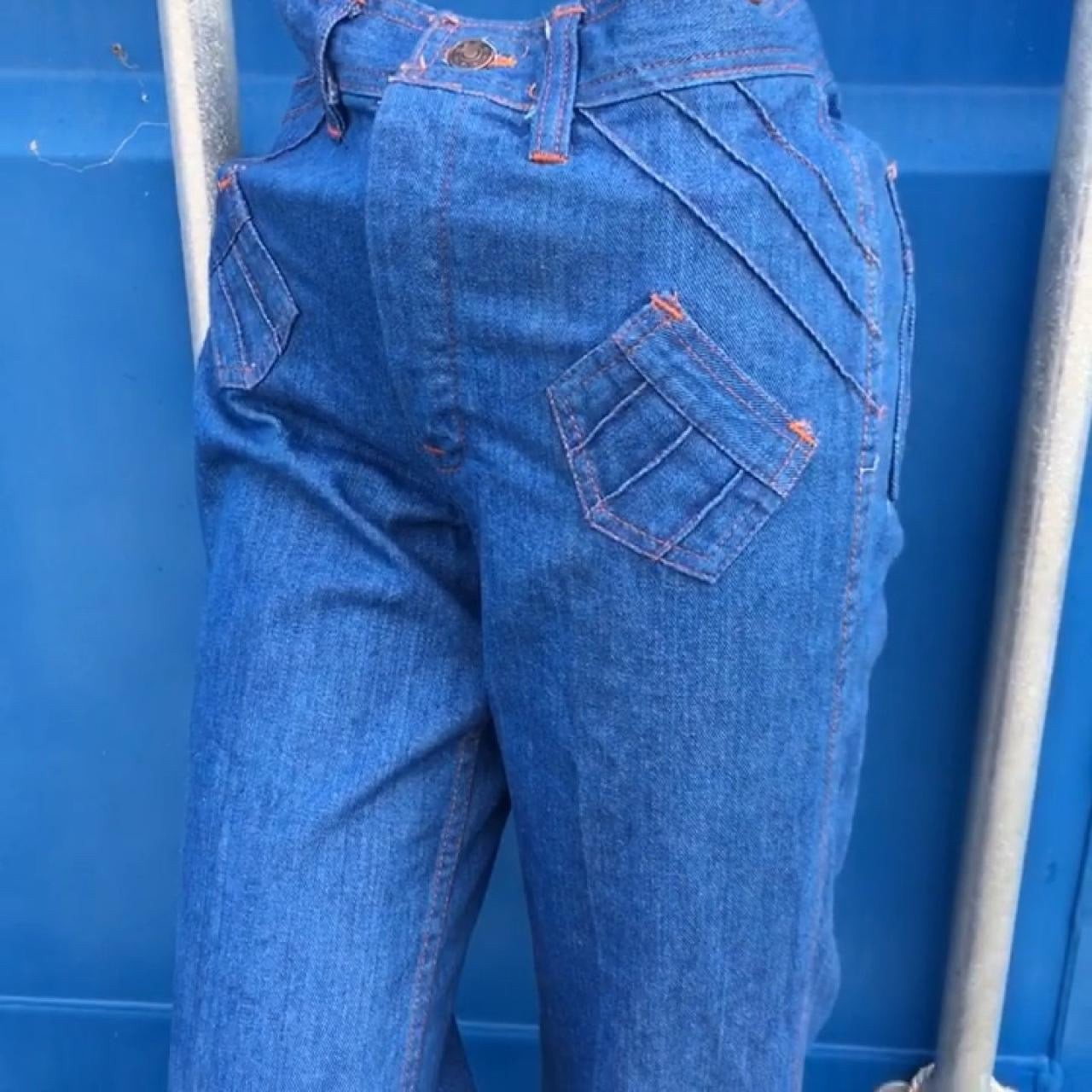 Vintage 70s Indigo Denim Flares