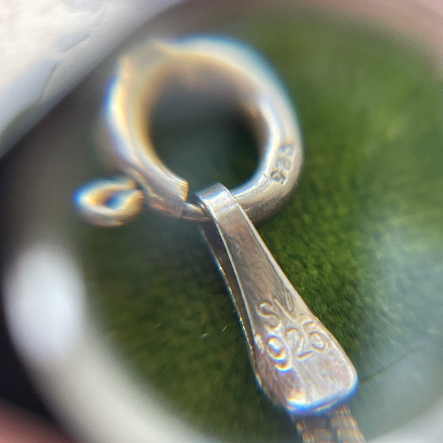 Unreleased: Vintage Sterling Silver Bullet Pendant Necklace