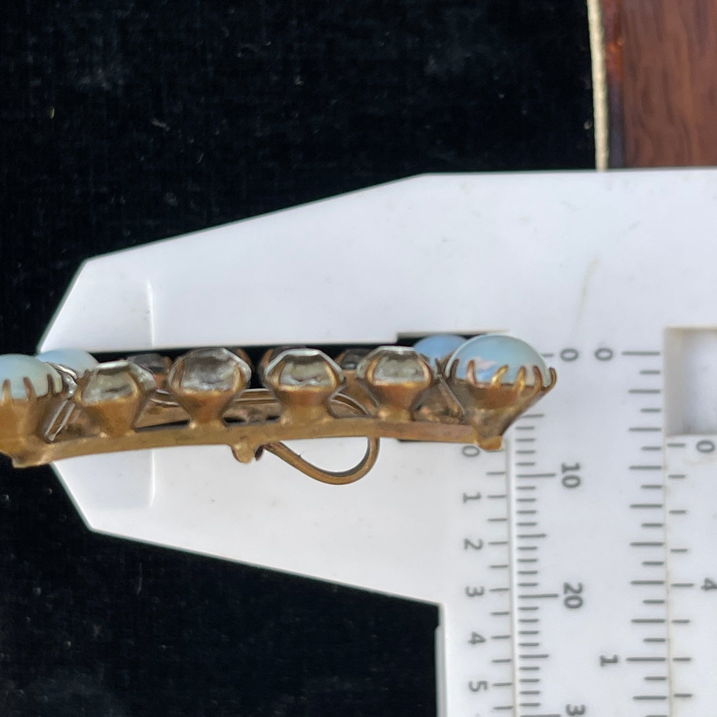 Unreleased: Victorian Opaline Paste Square Buckle