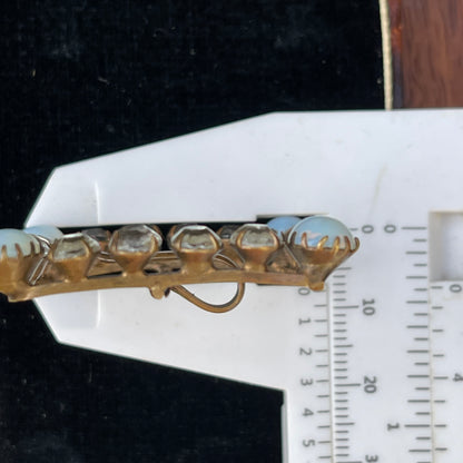 Unreleased: Victorian Opaline Paste Square Buckle