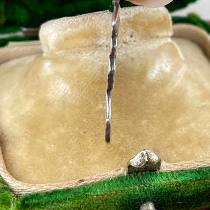 Vintage Sterling Silver Maiden In The Moon Charm