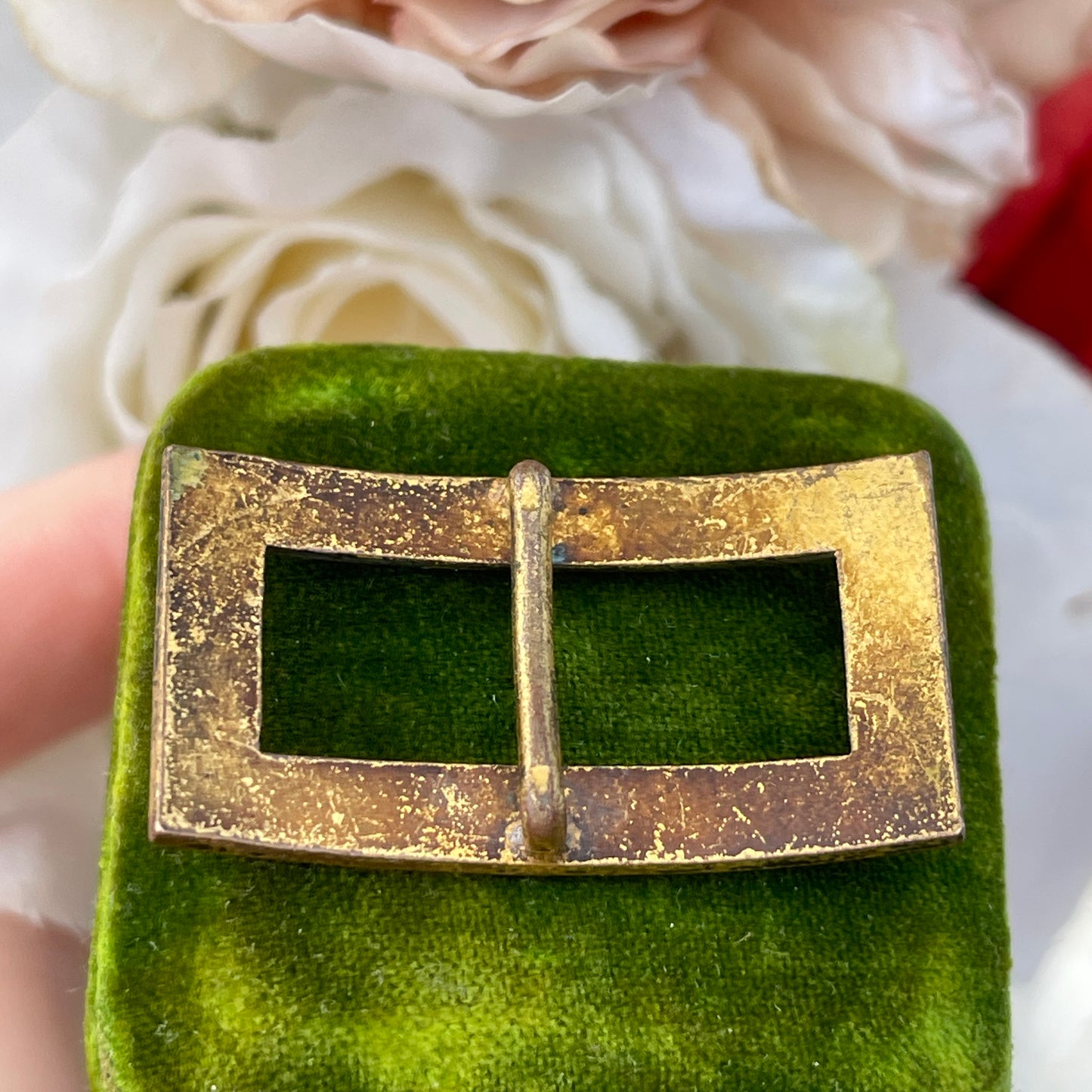 Unreleased: Art Deco Blue Guilloché Enamel Buckle