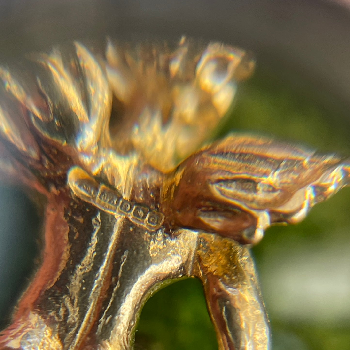 Vintage 9ct Gold Cupid Angel Cherub Pendant Charm Solid Yellow 3.2g