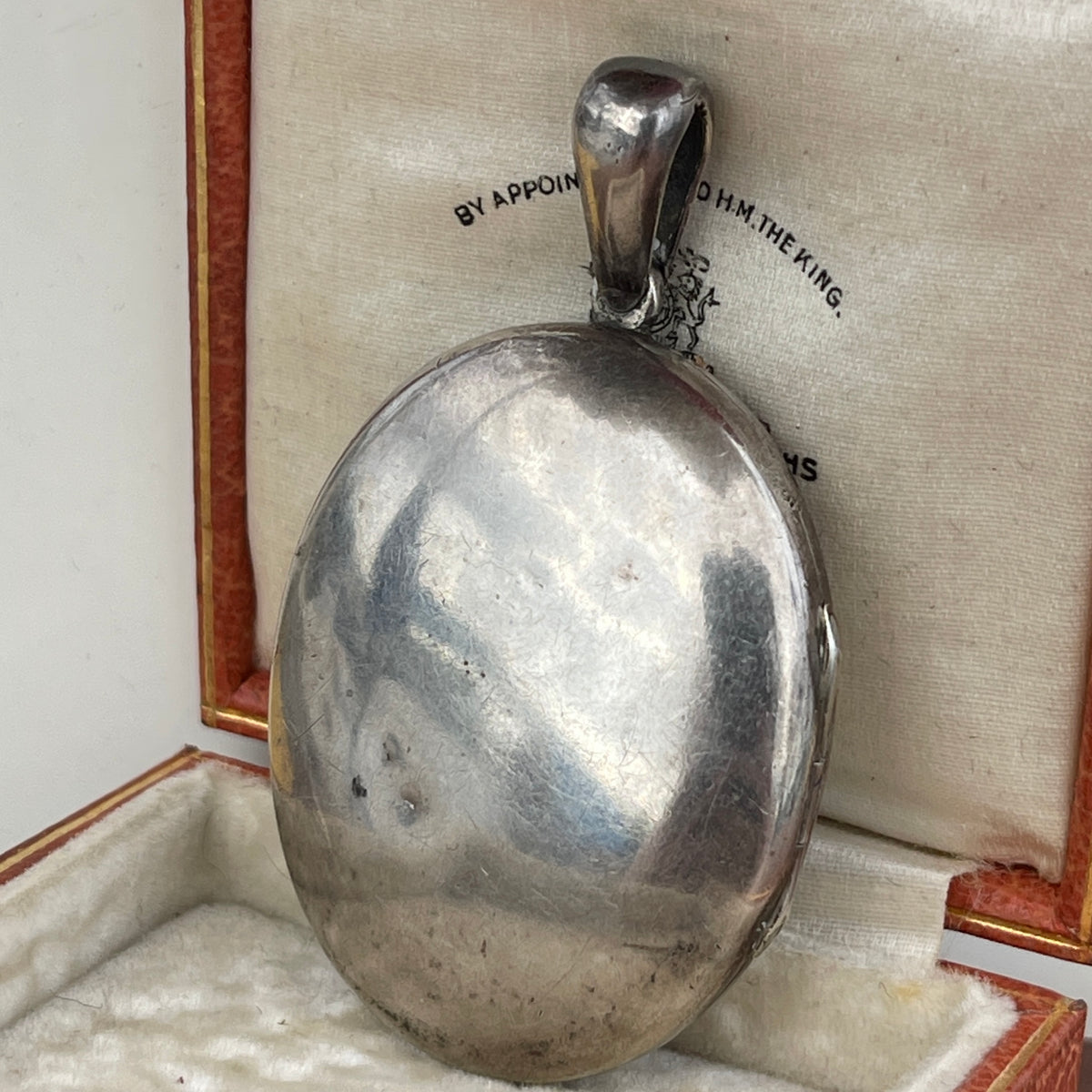 Unreleased: Antique Victorian Ghost Niello Star Locket Pendant