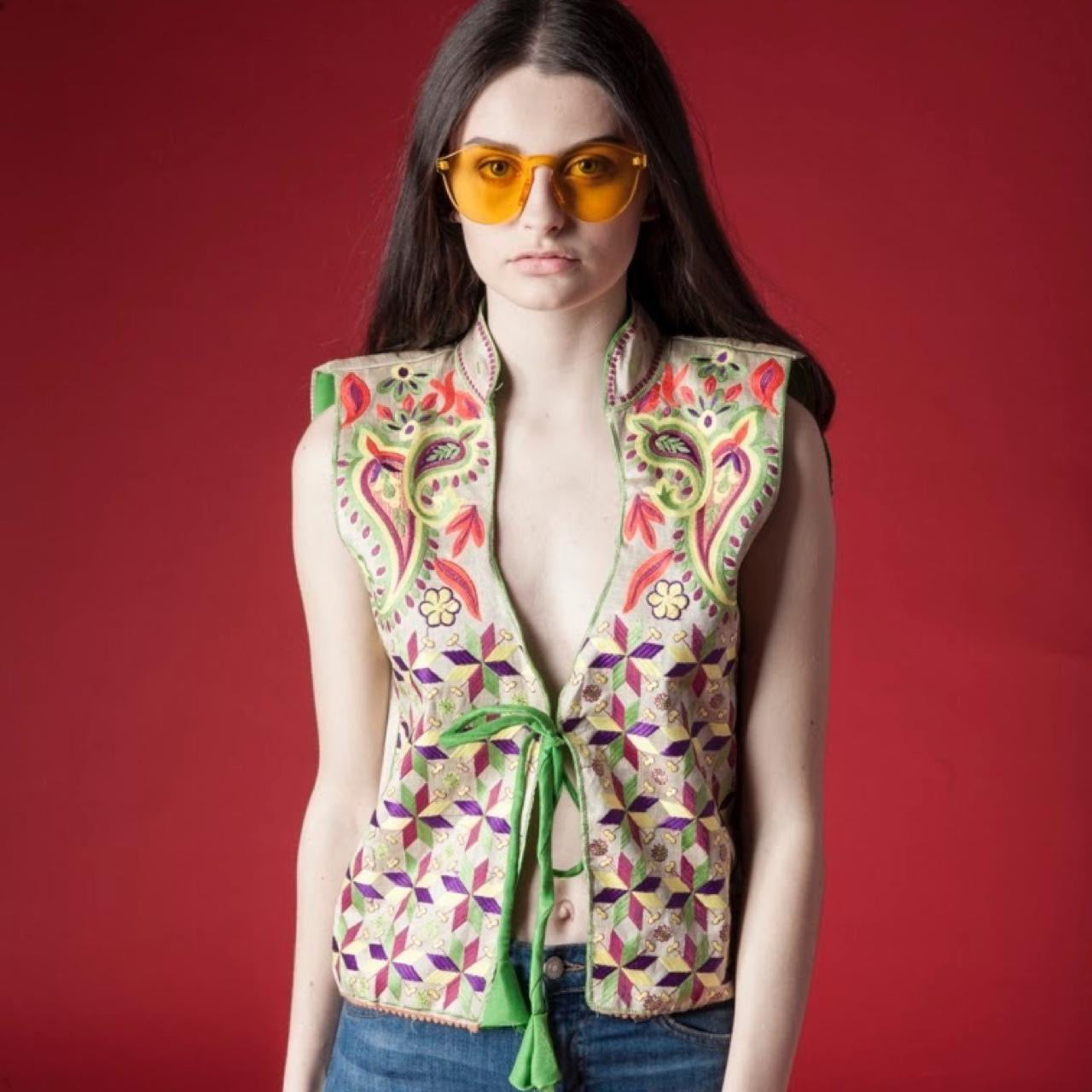 Vintage Embroidered Waistcoat