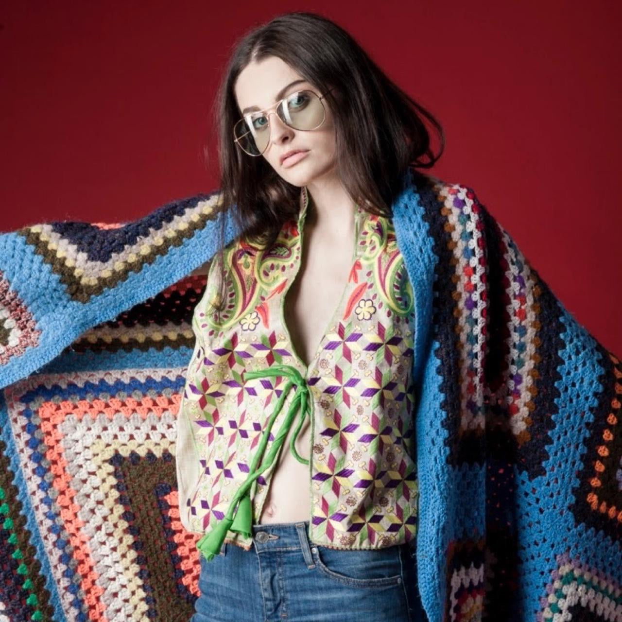 Vintage Embroidered Waistcoat