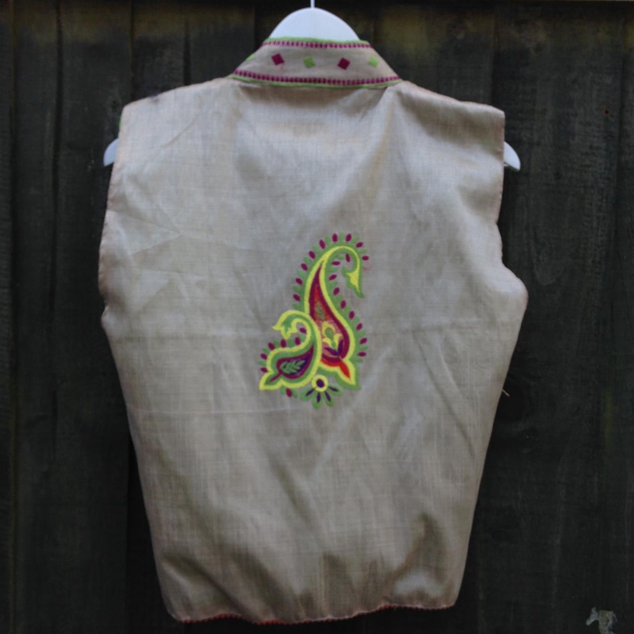 Vintage Embroidered Waistcoat