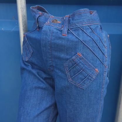 Vintage 70s Indigo Denim Flares